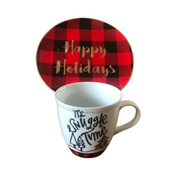 Holiday Plate and Mug Bundle - Picture 1 of 5